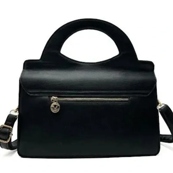 Elegant Black Quilted Handbag - Picture 5 of 6